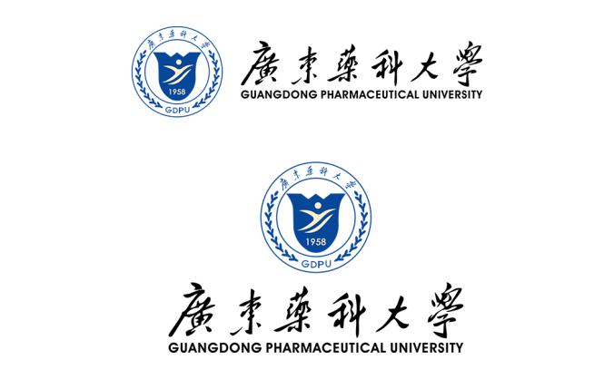 广东药科大学logo校徽PNG透明底ai矢量素材