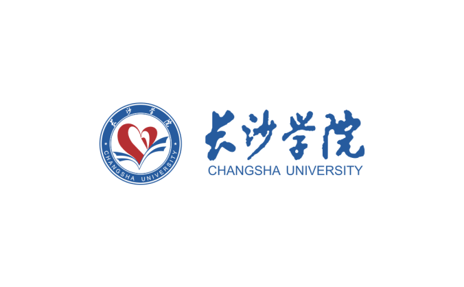 长沙学院logo校徽PNG透明底ai矢量素材