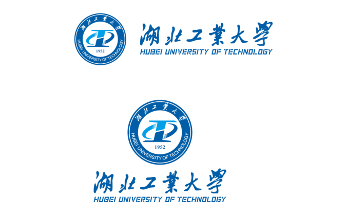 湖北工业大学logo校徽PNG透明底ai矢量素材