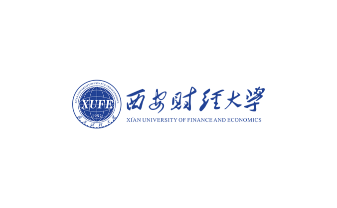 西安财经大学logo校徽PNG透明底ai矢量素材