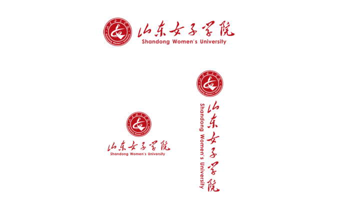山东女子学院logo校徽PNG透明底ai矢量素材
