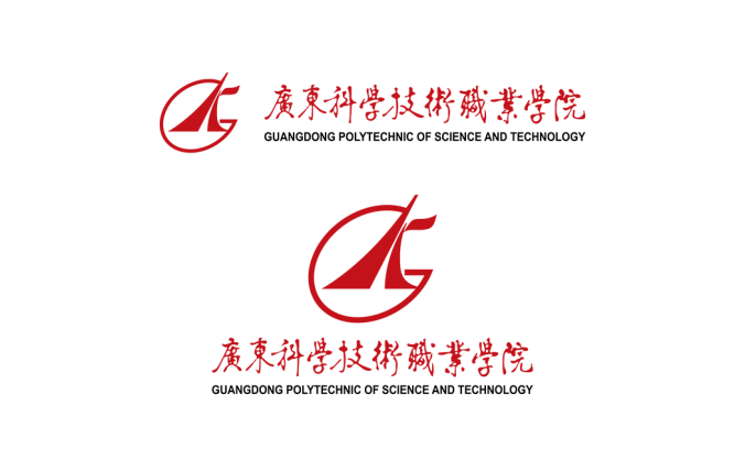 广东科学技术职业学院logo校徽PNG透明底ai矢量素材