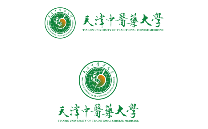 天津中医药大学logo校徽PNG透明底ai矢量素材