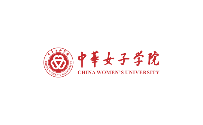 中华女子学院logo校徽PNG透明底ai矢量素材