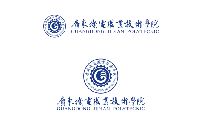 广东机电职业技术学院logo校徽PNG透明底ai矢量素材