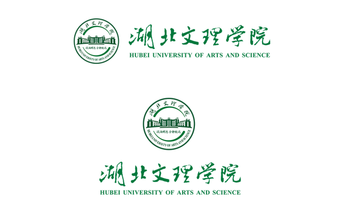 湖北文理学院logo校徽PNG透明底ai矢量素材