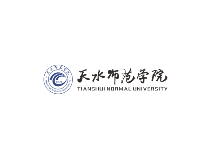 天水师范学院logo校徽PNG透明底ai矢量素材