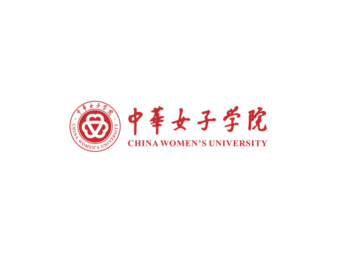 中华女子学院logo校徽PNG透明底ai矢量素材