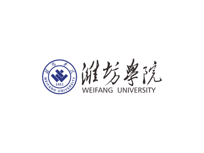 潍坊学院logo校徽PNG透明底ai矢量素材