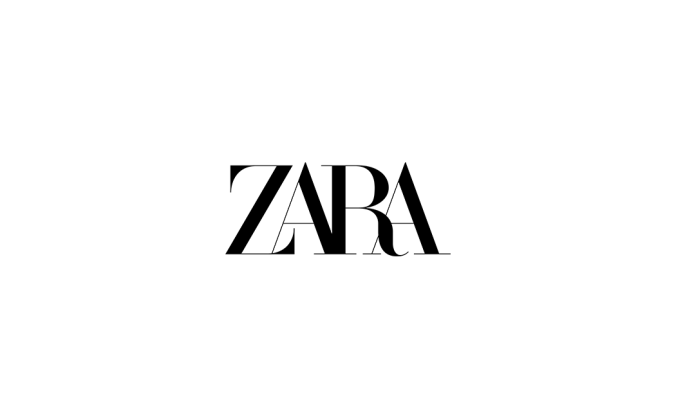ZARA飒拉logo标志高清PNG透明底ai矢量素材