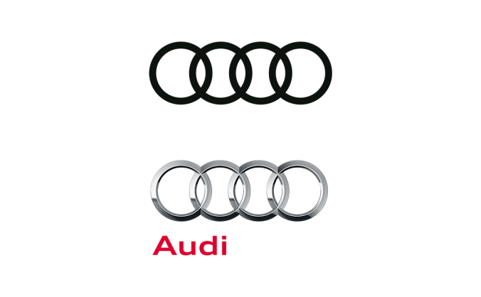 奥迪Audi logo标志高清PNG透明底ai矢量素材