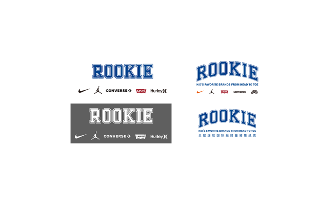 ROOKIE国际品牌童装店logo标志高清PNG透明底ai矢量素材