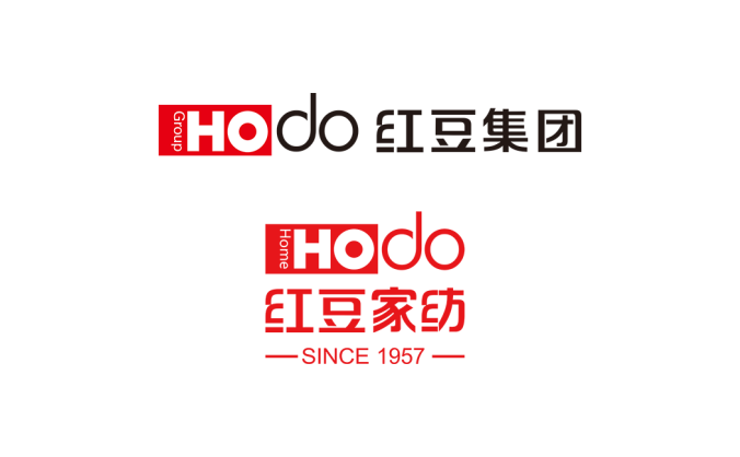 红豆家纺logo标志高清PNG透明底ai矢量素材