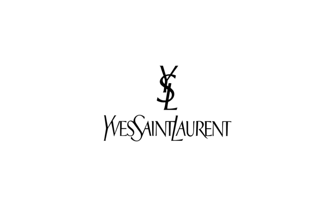 圣罗兰(yves saint laurent)logo标志高清PNG透明底ai矢量素材
