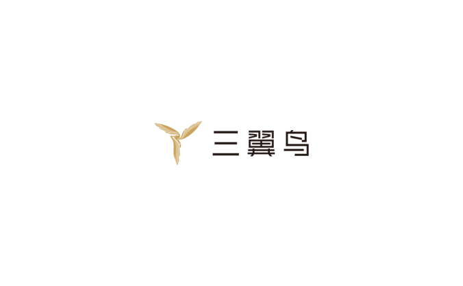 三翼鸟logo标志高清PNG透明底ai矢量素材