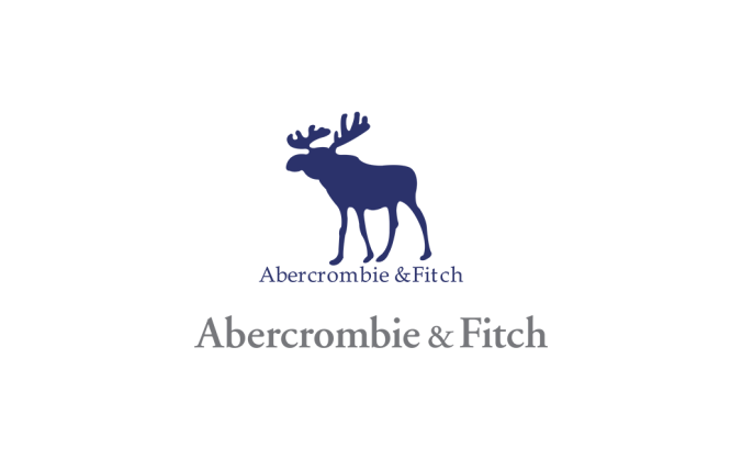阿贝克隆比 & 费奇(abercrombie & fitch)logo标志高清PNG透明底ai矢量素材