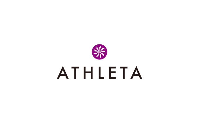 athleta运动品牌logo标志高清PNG透明底ai矢量素材