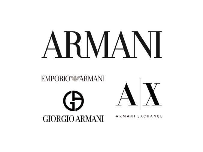 阿玛尼（ARMANI）logo标志高清PNG透明底ai矢量素材