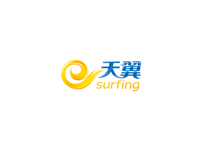 电信天翼logo标志高清PNG透明底ai矢量素材