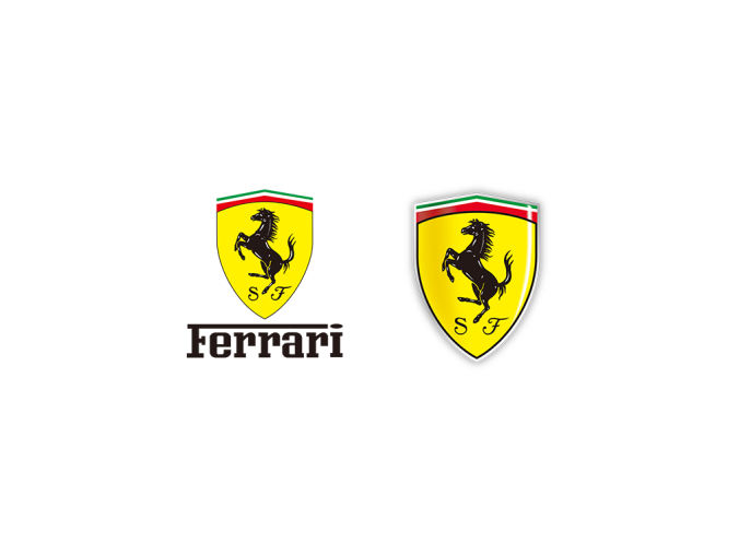 法拉利（FERRARI）logo标志高清PNG透明底ai矢量素材