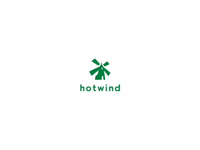 热风（hotwind）logo标志高清PNG透明底ai矢量素材
