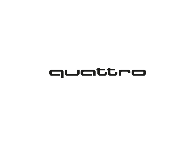 奥迪quattro logo标志高清PNG透明底ai矢量素材