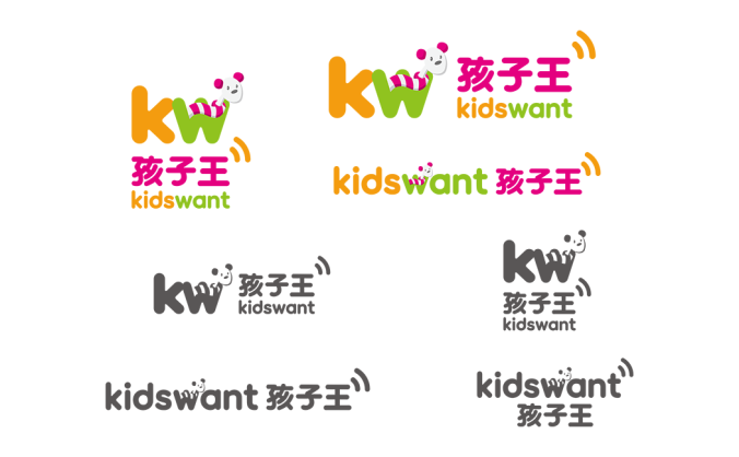 孩子王logo标志高清PNG透明底ai矢量素材