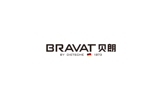 德国贝朗卫浴(BRAVAT)logo标志高清PNG透明底ai矢量素材