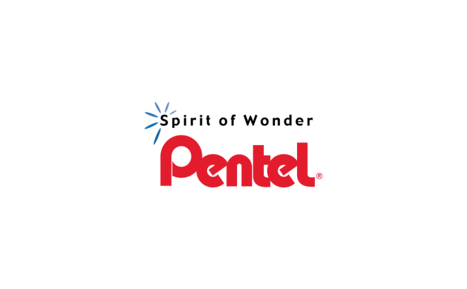 Pentel（派通）logo标志高清PNG透明底ai矢量素材