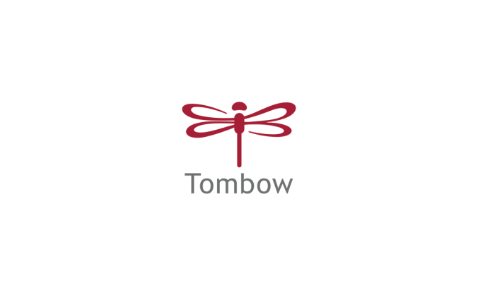蜻蜓文具（Tombow）logo标志高清PNG透明底ai矢量素材