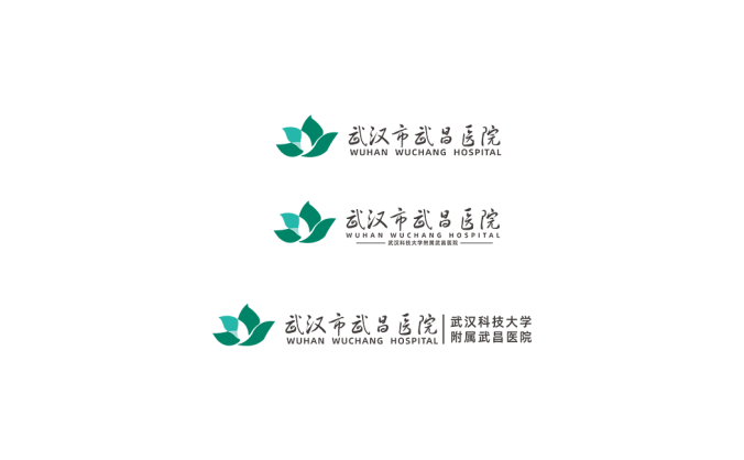 武汉武昌医院logo标志高清PNG透明底ai矢量素材