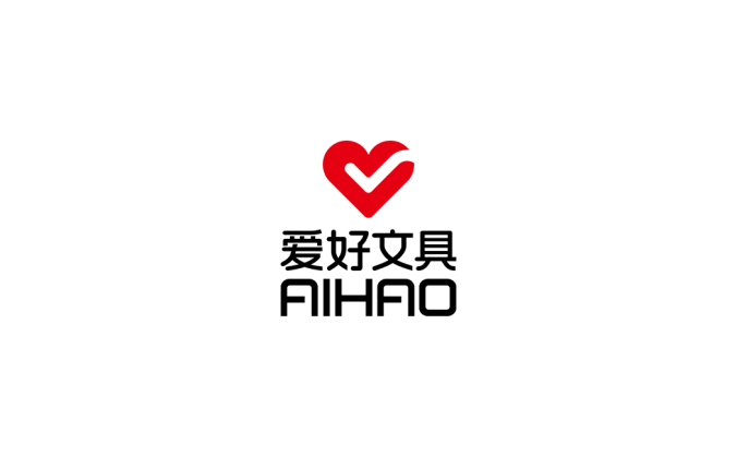 爱好文具logo标志高清PNG透明底ai矢量素材