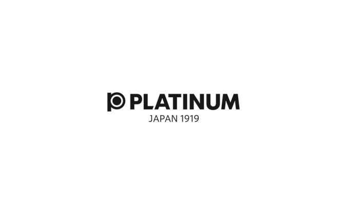 白金钢笔（ PLATINUM）logo标志高清PNG透明底ai矢量素材