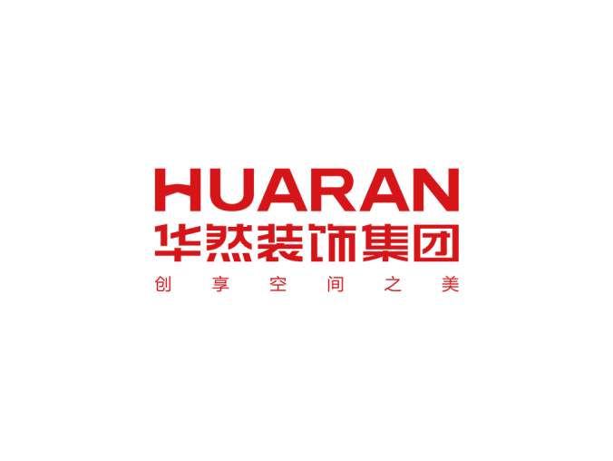 华然装饰logo标志高清PNG透明底ai矢量素材