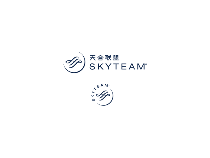 天合联盟（SkyTeam）logo标志高清PNG透明底ai矢量素材