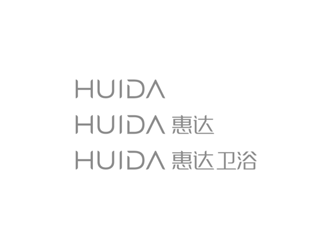 惠达卫浴logo标志高清PNG透明底ai矢量素材