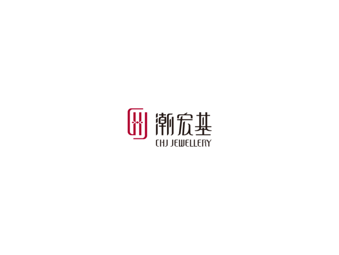 潮宏基logo标志高清PNG透明底ai矢量素材