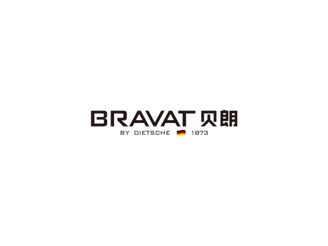 德国贝朗卫浴(BRAVAT)logo标志高清PNG透明底ai矢量素材