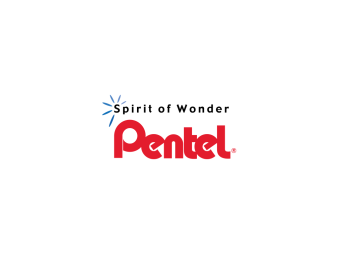 Pentel（派通）logo标志高清PNG透明底ai矢量素材