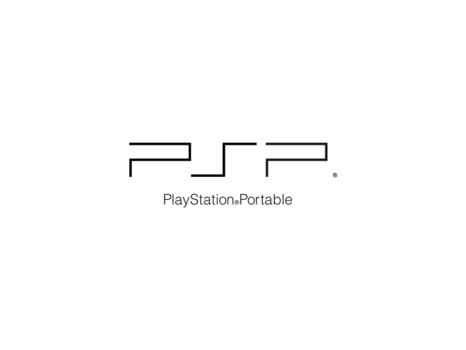 PSP游戏机logo标志高清PNG透明底ai矢量素材