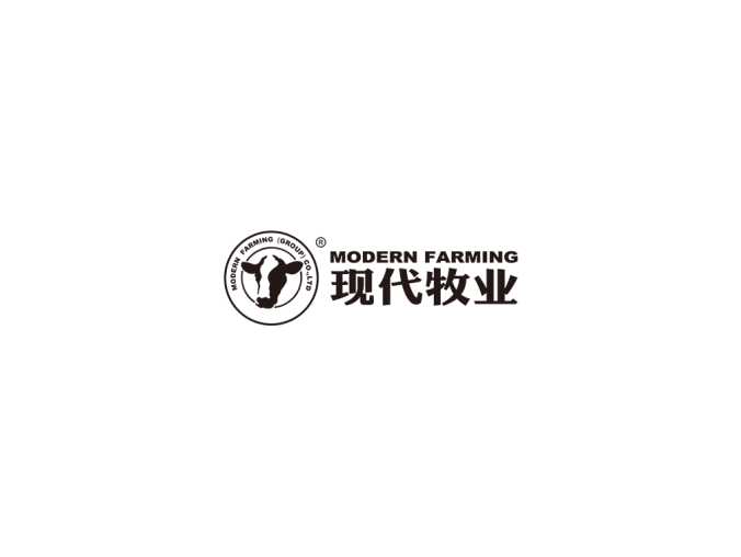 现代牧业logo标志高清PNG透明底ai矢量素材