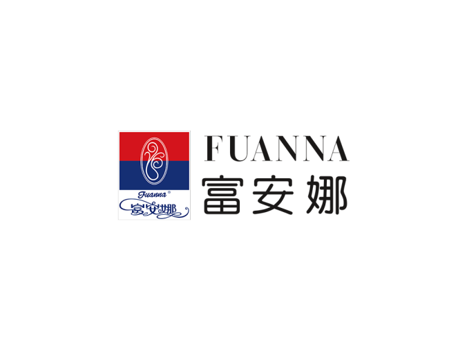 富安娜logo标志高清PNG透明底ai矢量素材