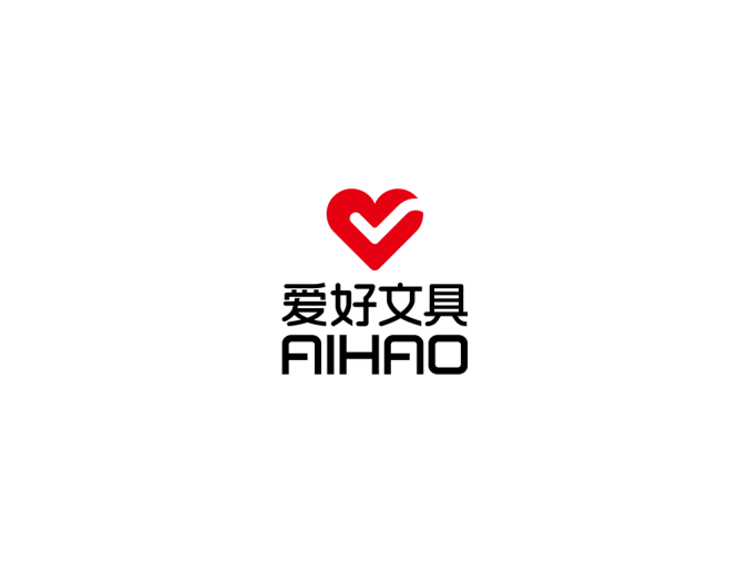 爱好文具logo标志高清PNG透明底ai矢量素材
