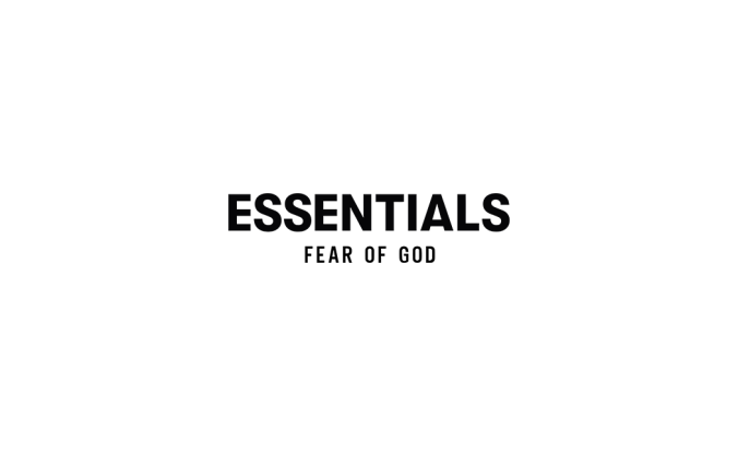 街头潮牌ESSENTIALS logo标志高清PNG透明底ai矢量素材