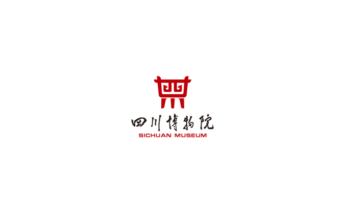 四川博物院logo标志高清PNG透明底ai矢量素材