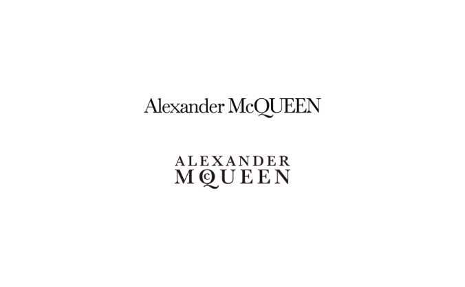 亚历山大麦昆（Alexander McQueen）logo标志高清PNG透明底ai矢量素材