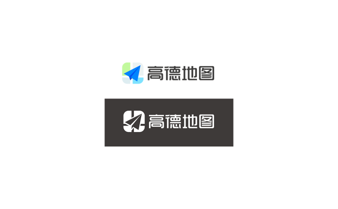 高德地图logo标志高清PNG透明底ai矢量素材