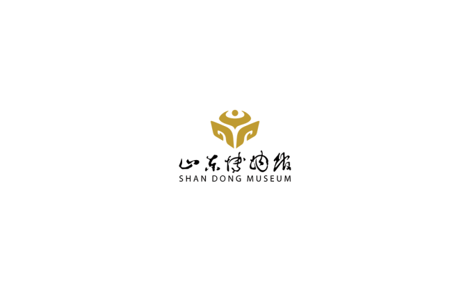 山东博物馆logo标志高清PNG透明底ai矢量素材