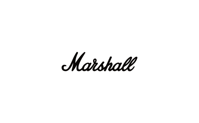Marshall马歇尔音箱logo标志高清PNG透明底ai矢量素材