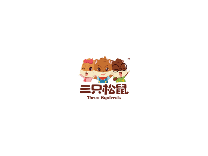 三只松鼠logo标志高清PNG透明底ai矢量素材
